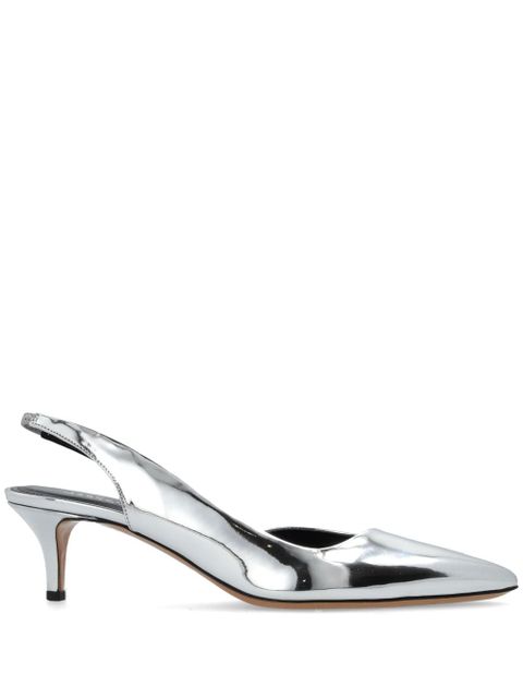 ISABEL MARANT 50mm Piery slingback pumps - Silver - zdjęcie produktu nr 1