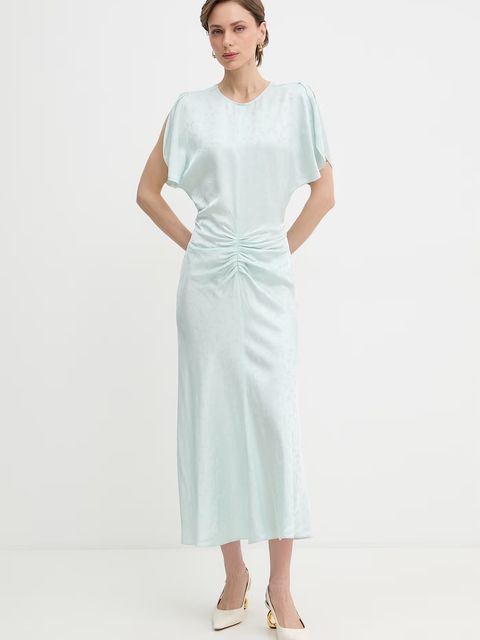 Victoria Beckham sukienka z wiskozy - zdjęcie produktu nr 1