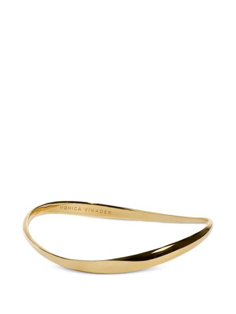 Monica Vinader Swirl bangle bracelet - Gold - zdjęcie produktu nr 1