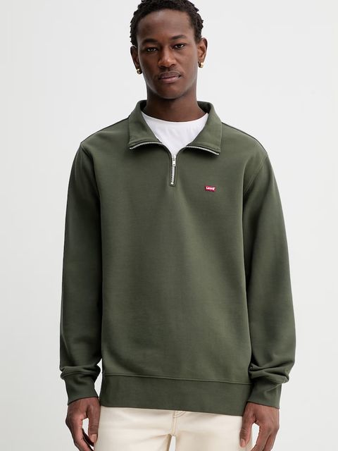 Levi's bluza bawełniana LSE_ORIGINAL HM 1/4 ZIP - zdjęcie produktu nr 2