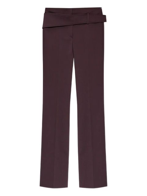 Sportmax Banda crease trousers - Red - zdjęcie produktu nr 1