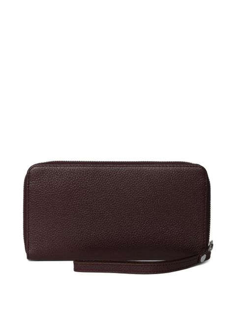 Zadig&Voltaire grained-leather wallet - Red