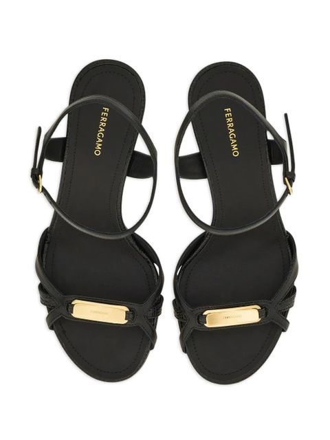 Ferragamo Vara buckle sandals - Black