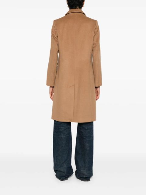 Lauren Ralph Lauren wool button coat - Brown