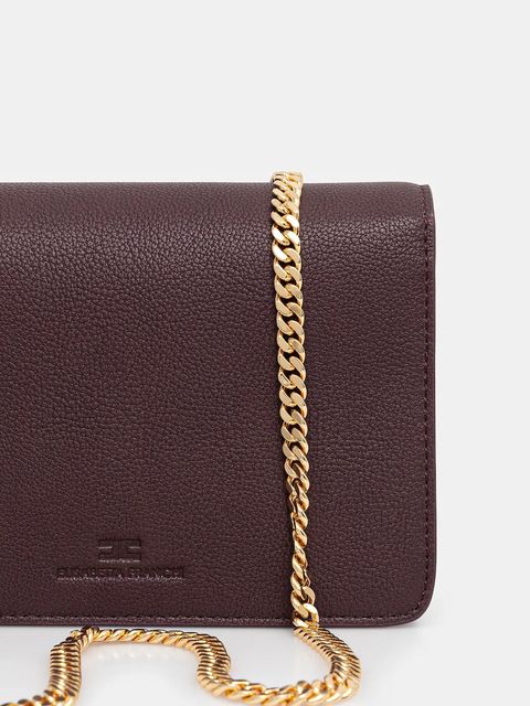 Elisabetta Franchi torebka kolor bordowy BS39A56E2