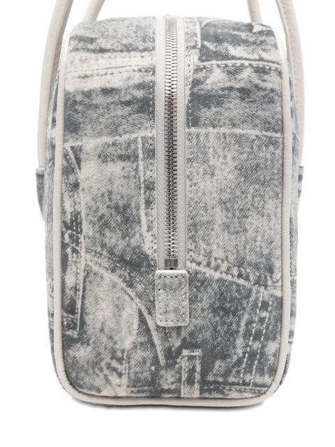 Marge Sherwood graphic-print shoulder bag - Grey