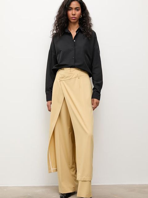 Answear.LAB spodnie damskie bawełniane z kolekcji Unscripted