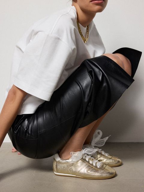 Answear.LAB sneakersy skórzane