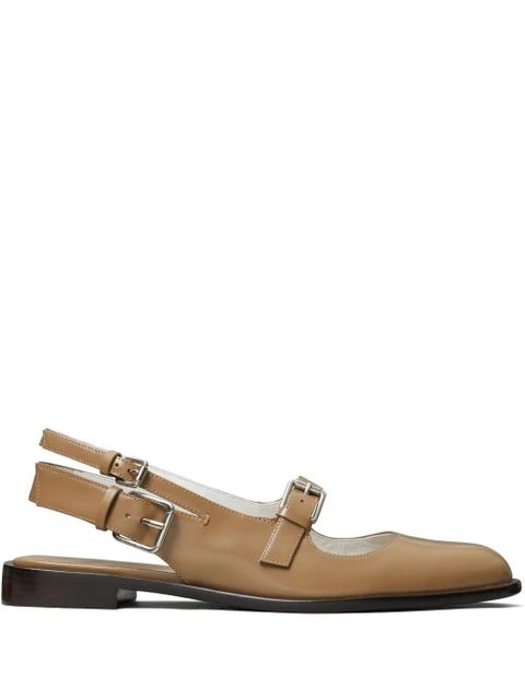 Tory Burch multi-buckle ballerina shoes - Neutrals - zdjęcie produktu nr 1