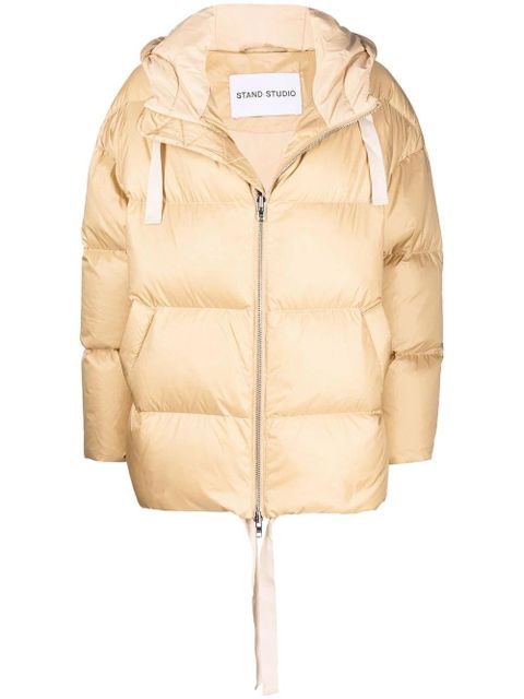 STAND STUDIO Adeline down puffer jacket - Neutrals - zdjęcie produktu nr 1