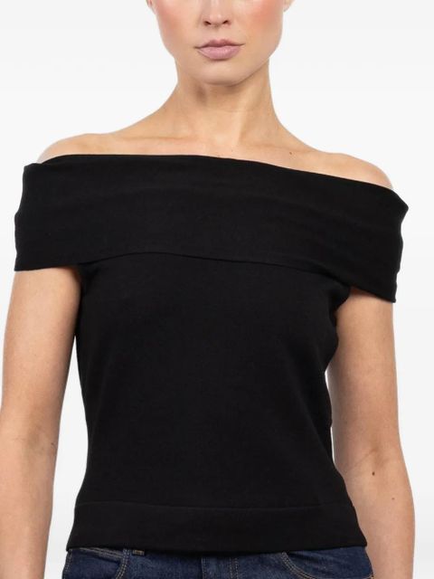 Simkhai Callahan off-the-shoulder top - Black