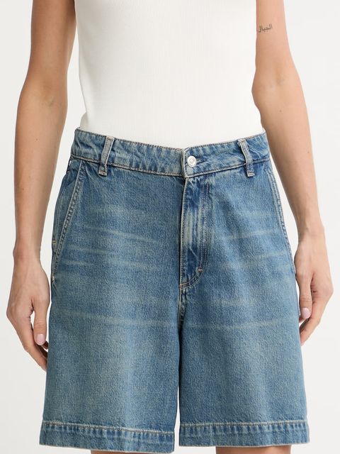 BOSS szorty damskie jeansowe ALLEXY DENIM SHORT - zdjęcie produktu nr 1