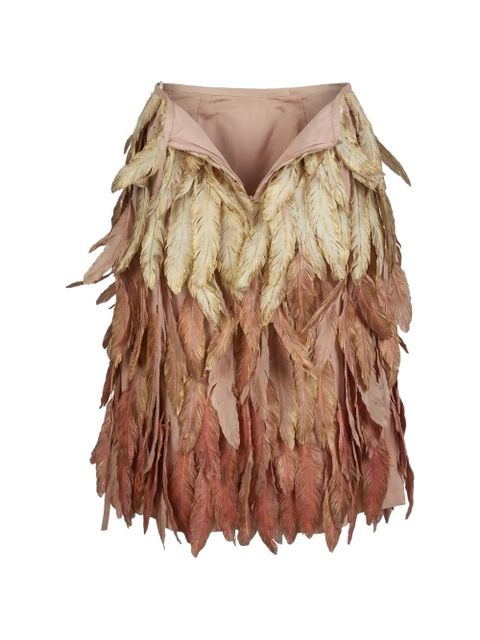 Valentino Garavani zip-up skirt - Neutrals - zdjęcie produktu nr 2