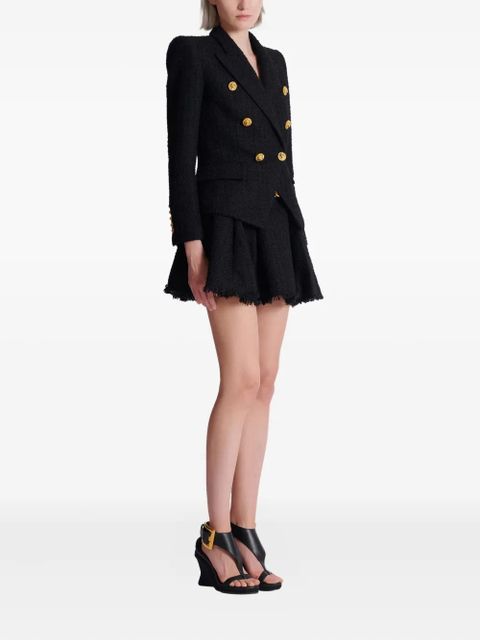 Balmain six-button tweed blazer - Black - zdjęcie produktu nr 2
