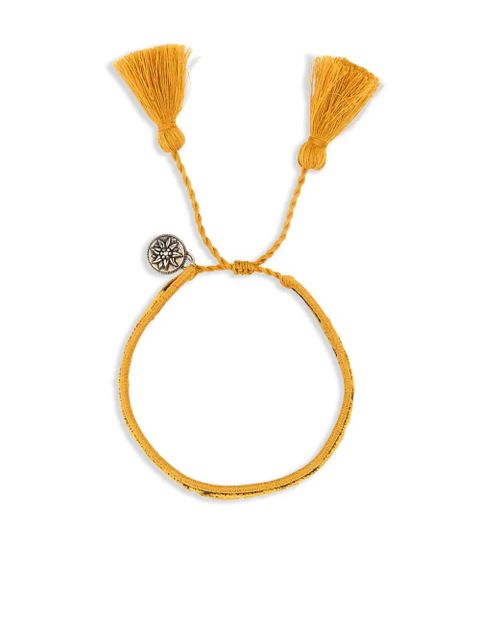 Prada two-tone suede bracelet - Yellow - zdjęcie produktu nr 1