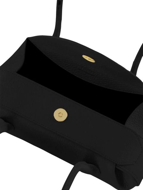 Yuzefi mini Oyster leather shoulder bag - Black