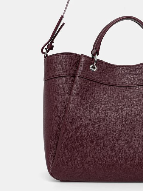 Armani Exchange torebka kolor bordowy 942910 CC783 - zdjęcie produktu nr 2