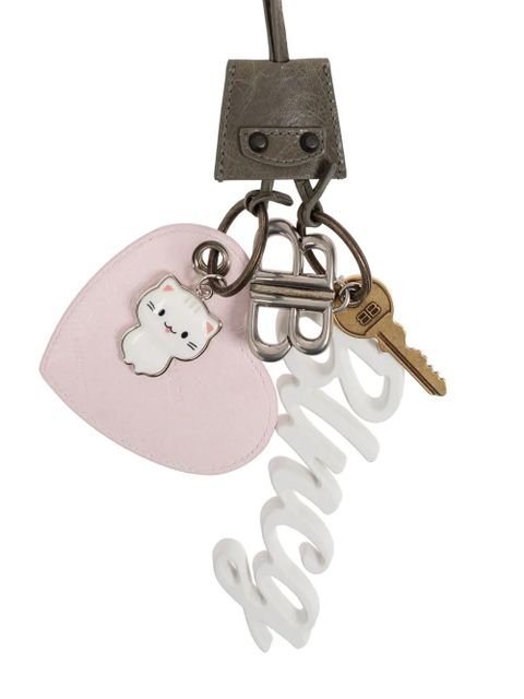 Balenciaga charms keyring - Green