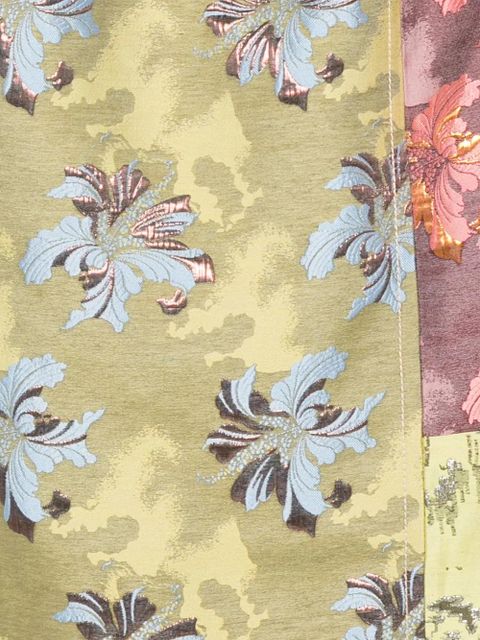 ALEMAIS floral-patchwork sleeveless dress - Yellow - zdjęcie produktu nr 2