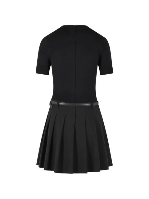 Simkhai mini ribbed pleated dress - Black - zdjęcie produktu nr 2