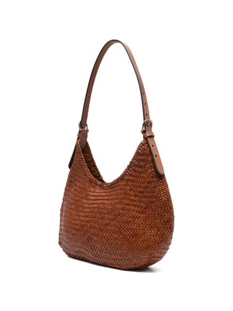 DRAGON DIFFUSION woven shoulder bag - Brown