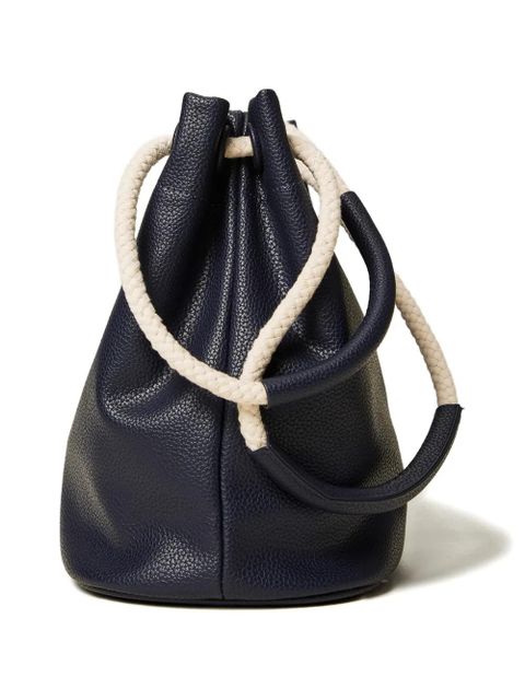 TWINSET rope-handles bucket bag - Blue - zdjęcie produktu nr 2