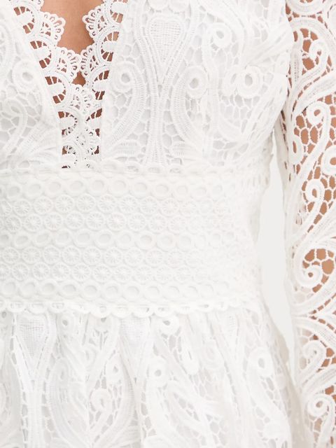 Morgan sukienka kolor biały mini rozkloszowana RLUCA