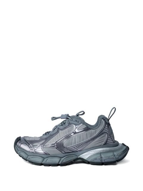 Balenciaga mesh panel sculpted sole trainers - Grey