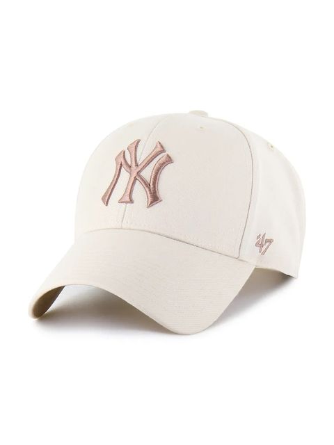47 brand czapka z daszkiem z dodatkiem wełny MLB New York Yankees - zdjęcie produktu nr 2