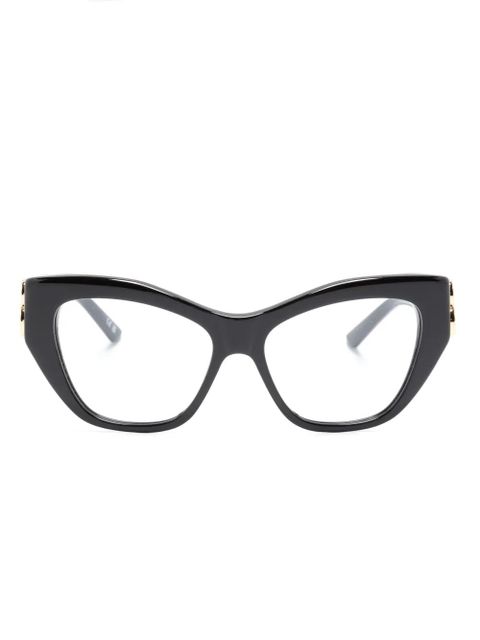 Balenciaga Eyewear cat-eye frame glasses - Black - zdjęcie produktu nr 1