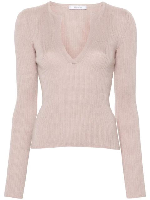 Max Mara ribbed-knit jumper - Pink - zdjęcie produktu nr 1