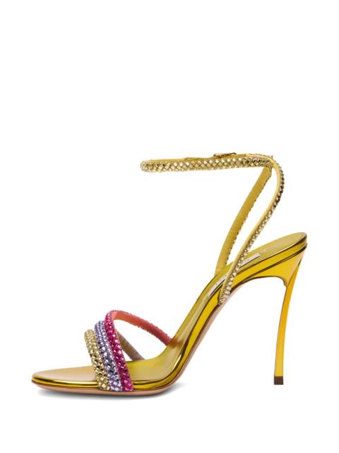 Casadei Blade Andromeda sandals - Gold
