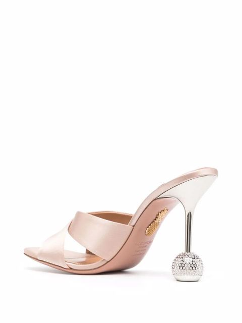 Aquazzura 95mm Yes Darling sandals - Pink
