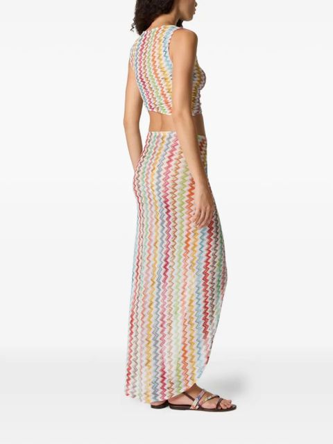 Missoni zig-zag top - White