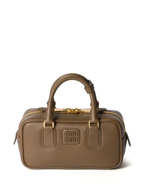 Miu Miu Arcadie leather bag - Green - zdjęcie produktu nr 1