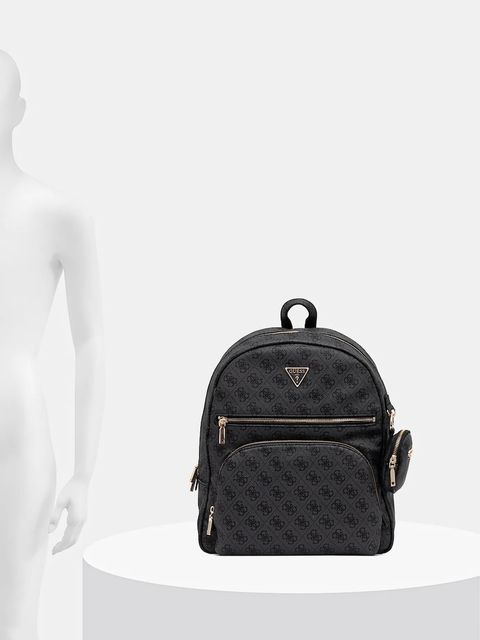 Guess plecak POWER PLAY damski kolor szary duży wzorzysty HWSL71 24350