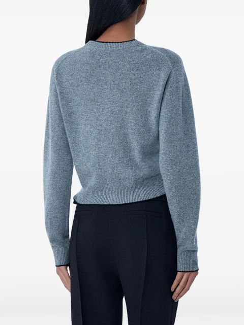 Chloé cropped cardigan - Grey