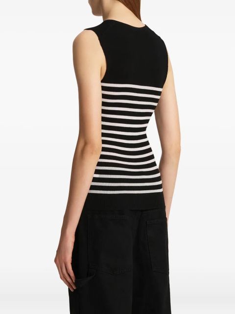 KHAITE Renato top - Black