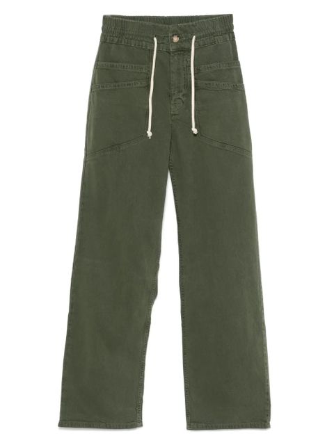 Ba&Sh Fima straight trousers - Green - zdjęcie produktu nr 1