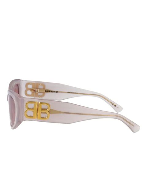 Balenciaga Eyewear cat-eye transparent sunglasses - Pink