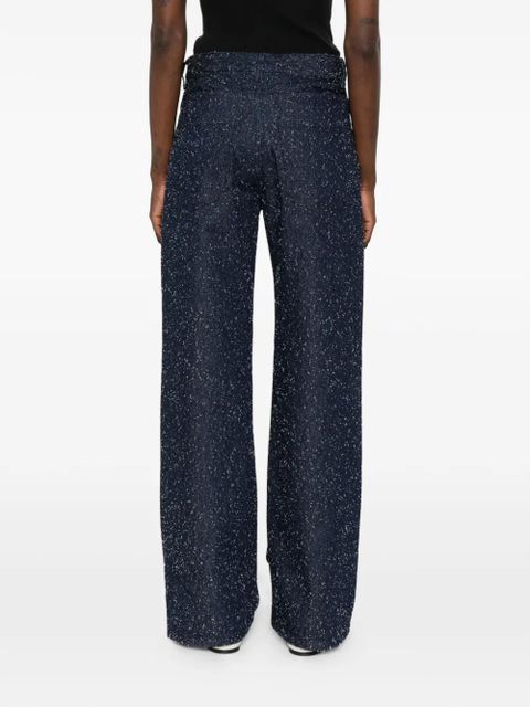 Jacquemus belt-loops jeans - Blue