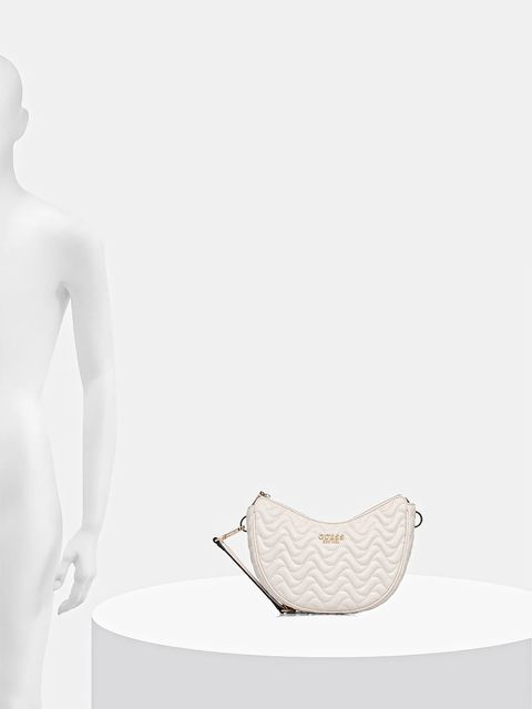 Guess torebka MELISANDRA kolor beżowy HWQG96 53180