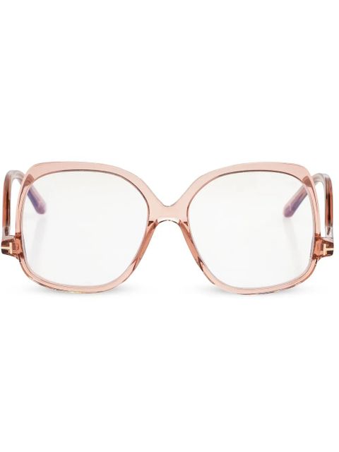 TOM FORD Eyewear square-frame glasses - Neutrals - zdjęcie produktu nr 1