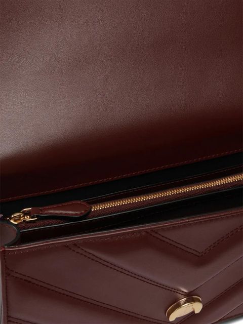 PINKO medium Love Bag One quilted shoulder bag - Red - zdjęcie produktu nr 2