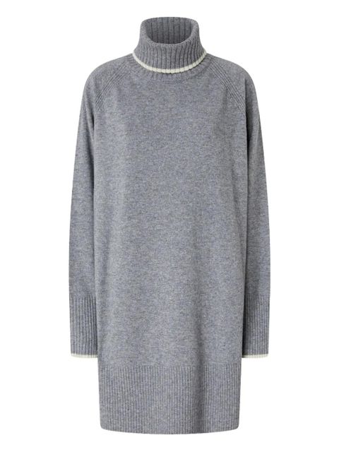 PINKO turtleneck mini dress - Grey - zdjęcie produktu nr 1