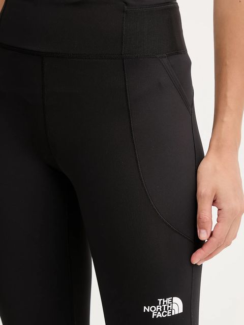 The North Face legginsy sportowe Winter Warm damskie kolor czarny gładkie NF0A8DKBJK31