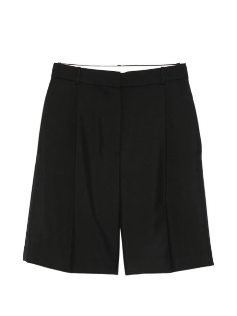 Róhe pleated tailored shorts - Black - zdjęcie produktu nr 1