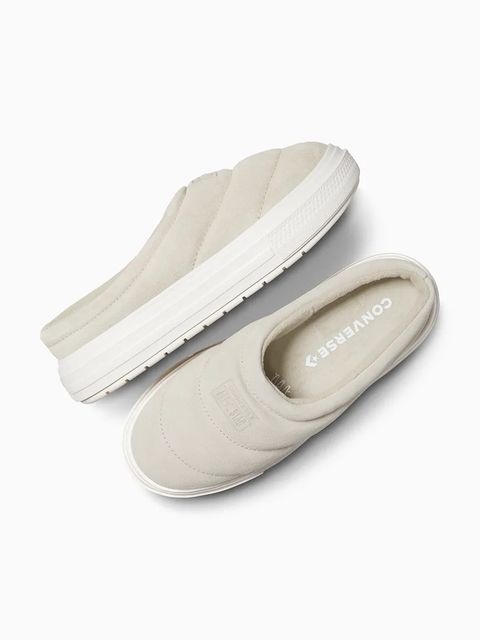 Converse kapcie Chuck Taylor All Star Elements Mule kolor beżowy A13895C