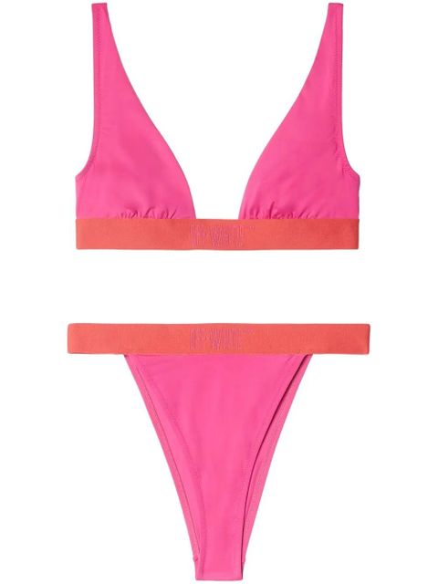 Off-White Condenced two-tone bikini - Pink - zdjęcie produktu nr 1