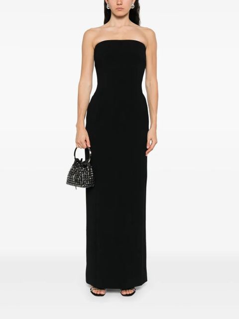 Solace London off-shoulder dress - Black - zdjęcie produktu nr 2